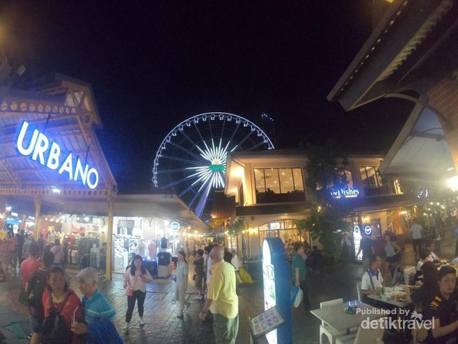Keseruan Ferris Wheel di Asiatique, Bangkok