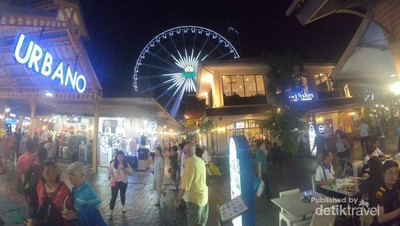 Keseruan Ferris Wheel di Asiatique, Bangkok