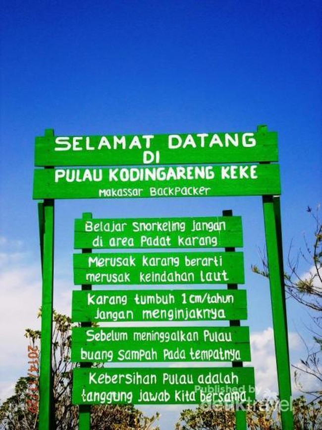 Kodingareng Keke, yang Cantik di Makassar Selain Pantai Losari