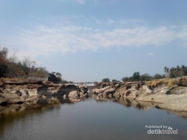 Long Weekend di Sulsel, Mampir ke Bendungan Kampili yang Unik