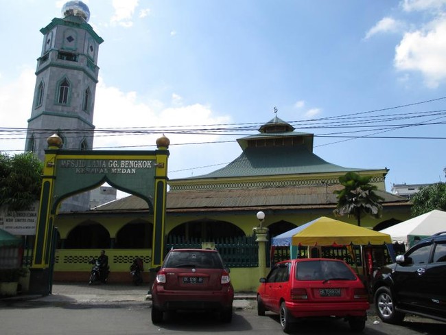 Masjid Gang Bengkok Medan, Perpaduan Arsitektur Menawan