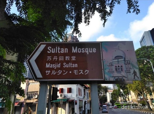 Masya Allah, Megahnya Masjid Sultan di Singapura