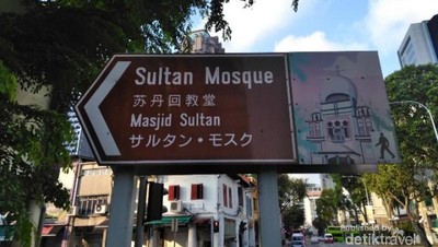 Masya Allah, Megahnya Masjid Sultan di Singapura