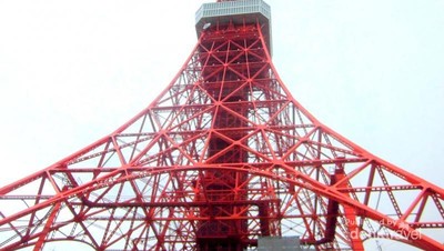 Megahnya Tokyo Tower dari Berbagai Sudut