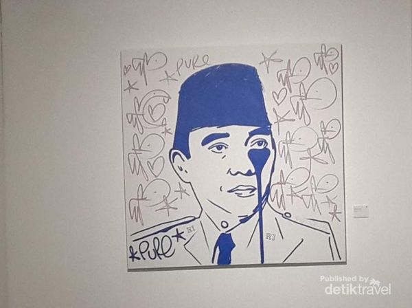 Melihat Lukisan Soekarno Menangis di Art 1 New Museum