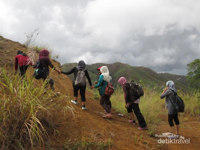 Mengejar Lautan Awan di Gunung Kuta Malaka, Aceh