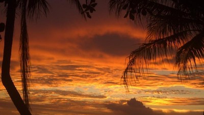 Menghabiskan Libur Pemilu dengan Sunset Cantik di Anyer