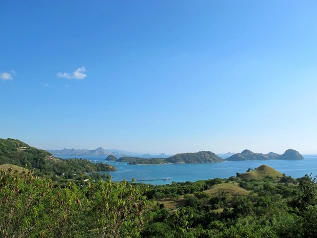 Menikmati Panorama Flores Barat dari Atas Bukit