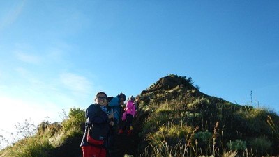 Menikmati Rinjani Dengan Rasa Selandia Baru