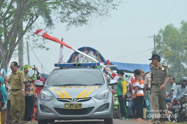 Meriahnya Karnaval Kemerdekaan di Lampung Timur