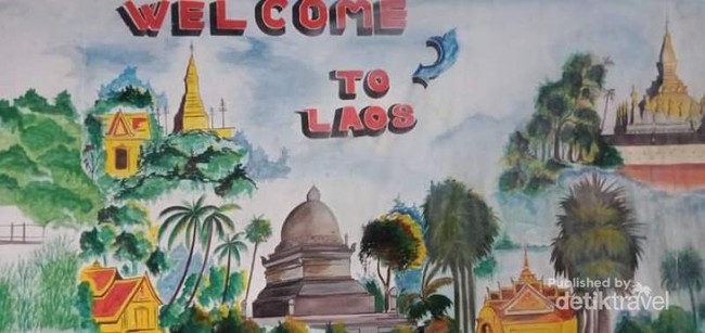 Mirip Indonesia, Begini Suasana Kafe Seni di Laos