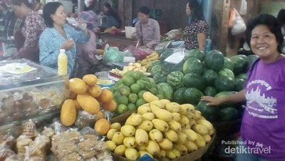 Mirip Indonesia, Seperti Ini Pasar Tradisional di Siem Reap Kamboja