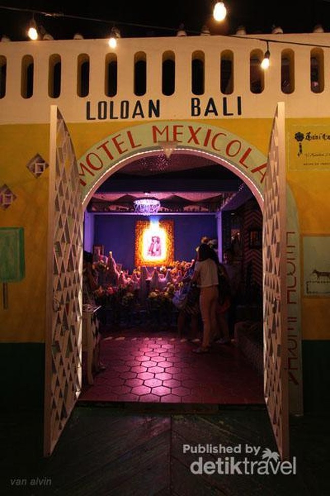 Motel Mexicola, Cafe Unik Ala Meksiko di Bali
