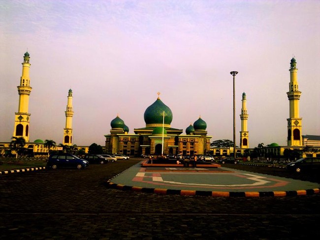 Pagi Seru di Masjid Agung An Nur, Sunrise & Jogging