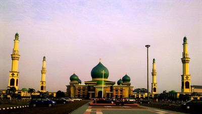 Pagi Seru di Masjid Agung An Nur, Sunrise & Jogging