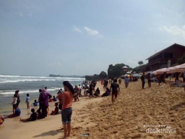 Pantai Indrayanti yang Makin Eksis