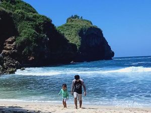 Pantai Krokoh, Secuil Surga di Ujung Timur Gunungkidul
