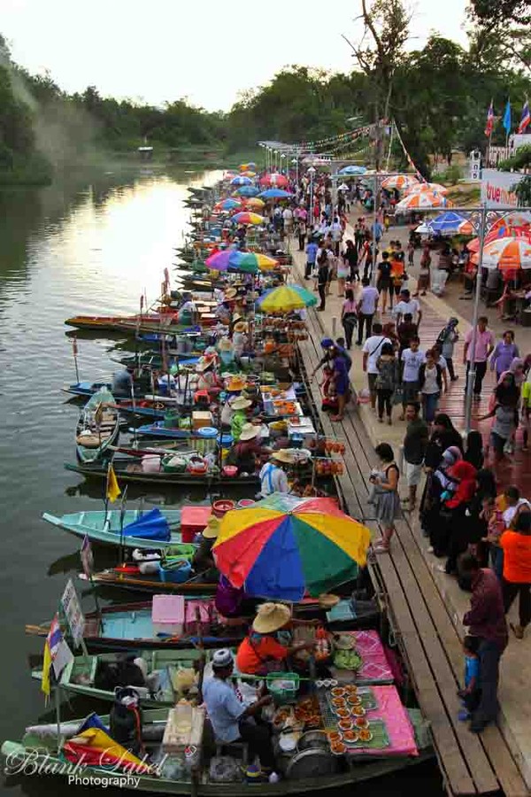 Pasar Apung Hat Yai Magnet Wisata Baru Di Thailand