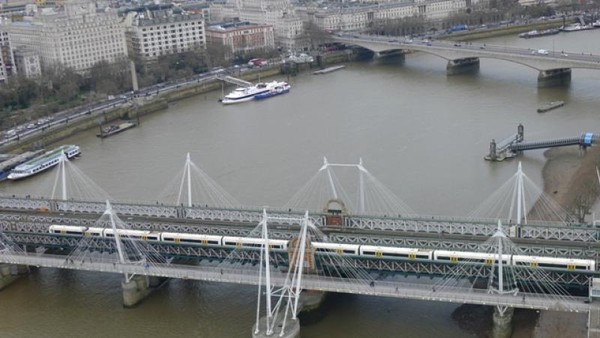 Dari London Eye, kita bisa melihat berbagai sudut kota London