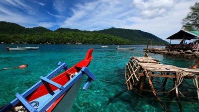 Pemandangan Super Cantik di Pulau Rubiah