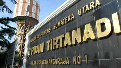 Penampakan Menara Air Tertua di Kota Medan