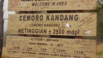 Perjalanan Mendaki Puncak Mahameru