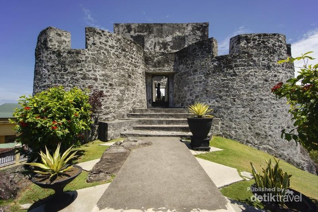 Pesona Benteng Tolukko Peninggalan Portugis di Ternate