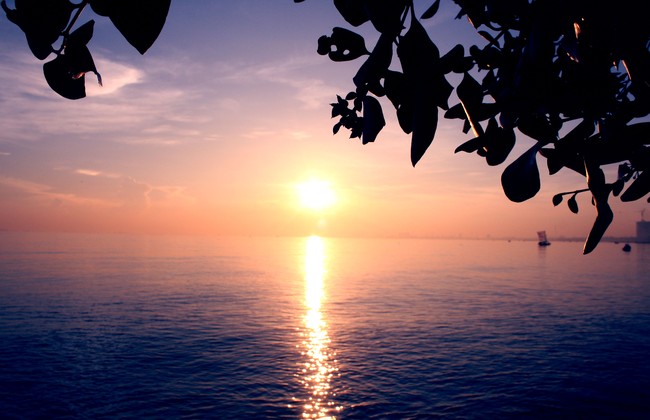 Pesona Sunset Pantai Anyer