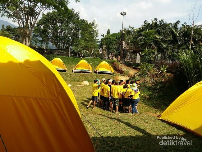 Piknik Kece Bareng detikTravel di Kampung Pandu, Bogor
