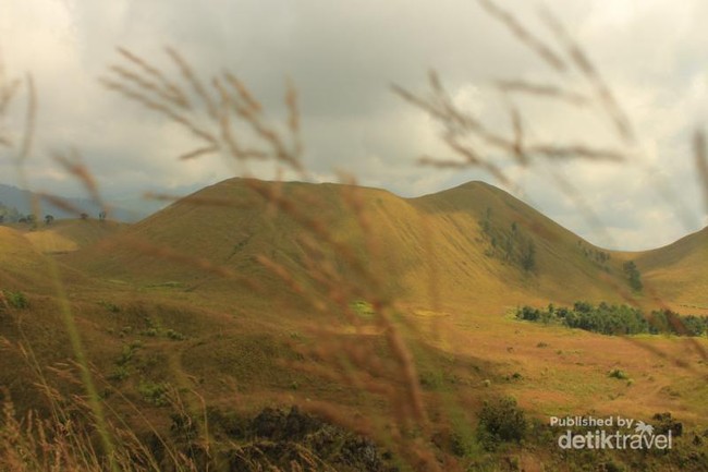 Potret Kecantikan Kawah Wurung, Bondowoso