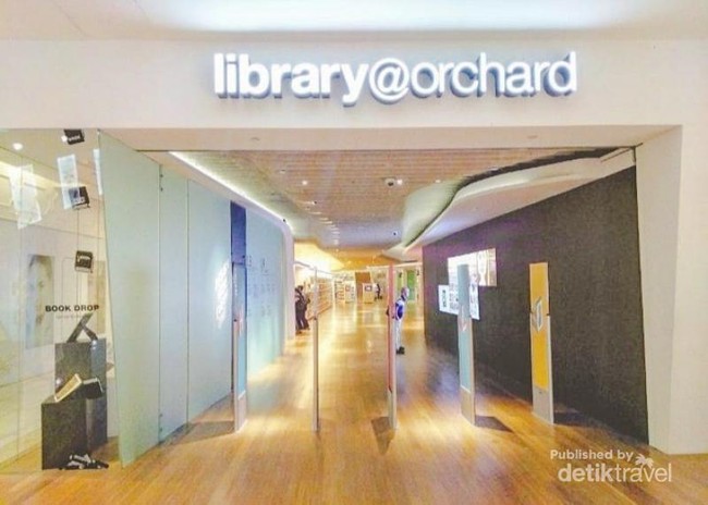 Potret Perpustakaan Keren di Singapura