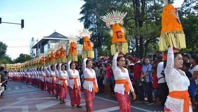 Potret Pesta Kesenian Bali yang Seru dan Meriah