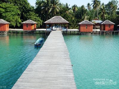 Potret Pulau Widi, Maldivesnya Indonesia
