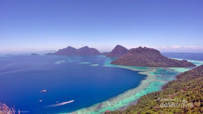 Potret Raja Ampat-nya Malaysia yang Bebas Kabut Asap
