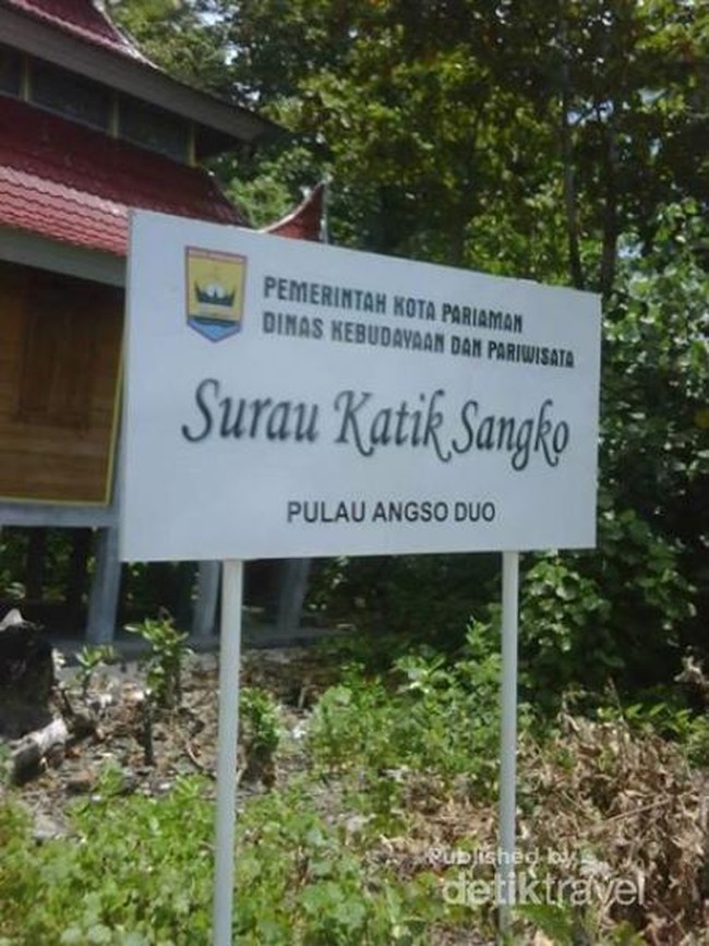 Pulau Angso Duo, Perawan dari Pariaman