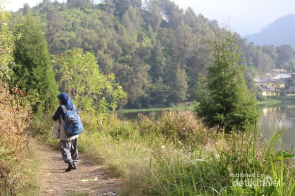 Jalan Ranu Regulo Ranu Regulo, Danau Yang Tersembunyi di Semeru