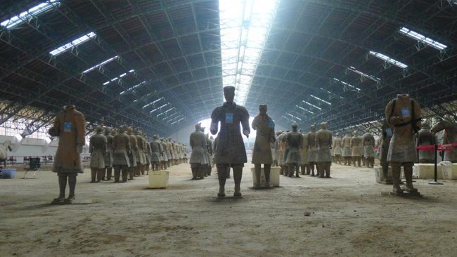Ribuan Patung Terracota Penjaga Kota Xian