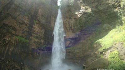 Satu Lagi yang Cantik di Lumajang, Air Terjun Kapas Biru