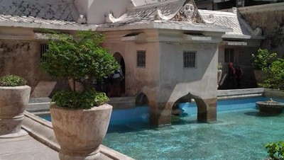 Sejuknya Istana Air di Keraton Yogyakarta