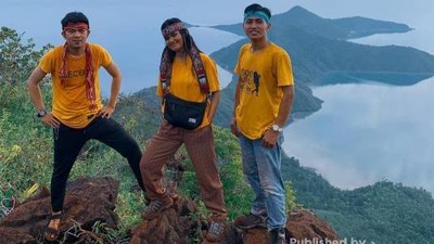 Selamat Pagi dari Puncak Padamarang Kolaka!