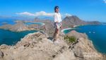 Selamat Pagi dari Puncak Pulau Padar yang Memesona
