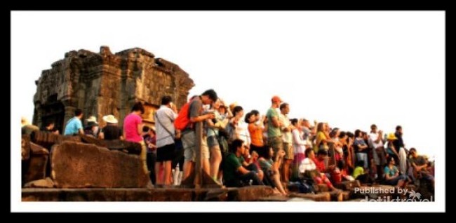 Senja yang Menggoda di Angkor Wat, Kamboja