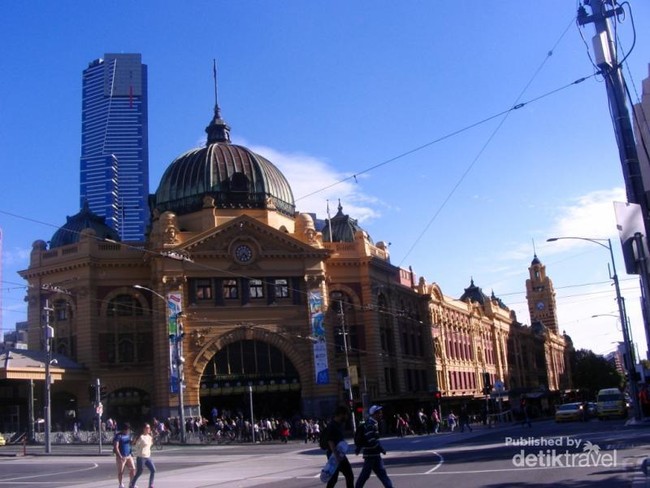Seperti Ini Cantiknya Kota Melbourne