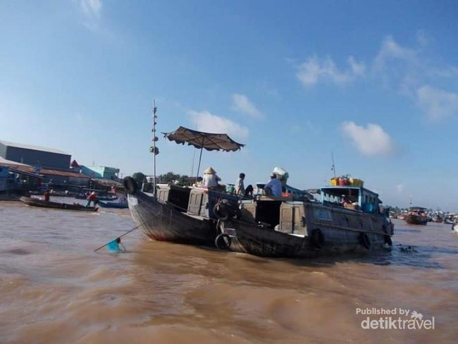 Seperti Ini Lho Pasar Terapung di Can Tho Vietnam