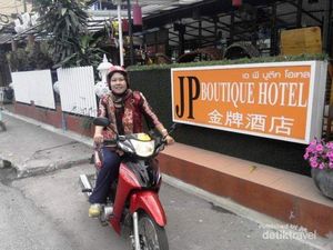 Seru Juga Motoran di Chiang Mai