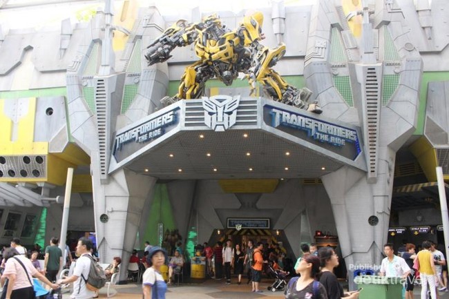 Seru-seruan di Universal Studios Singapura