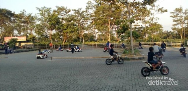 Seru-seruan Liburan Sekolah di Boyolali