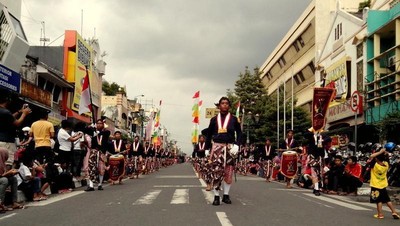 Serunya Festival Bregada Yogyakarta