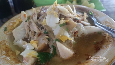 Siang-siang di Banjarmasin, Enaknya Makan Soto Banjar Haji Asan