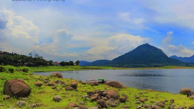 Siapa Sangka, Sunset Bisa Dinikmati di Waduk Jatiluhur